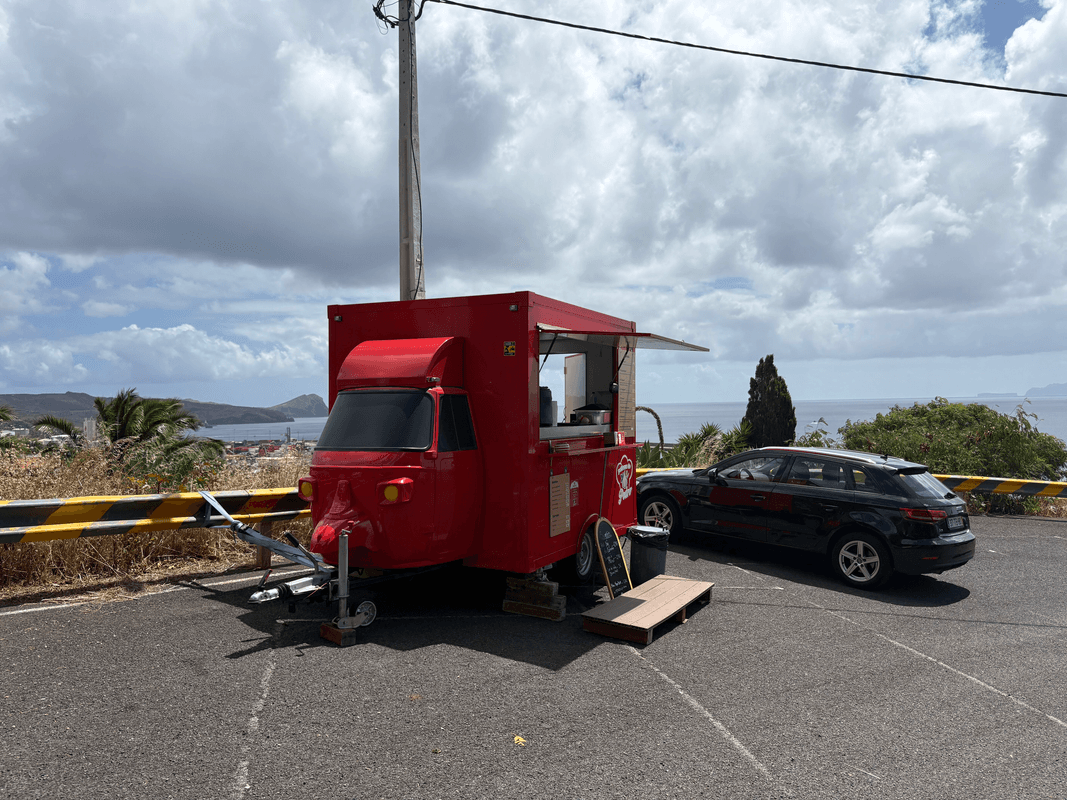 Food truck sur la route